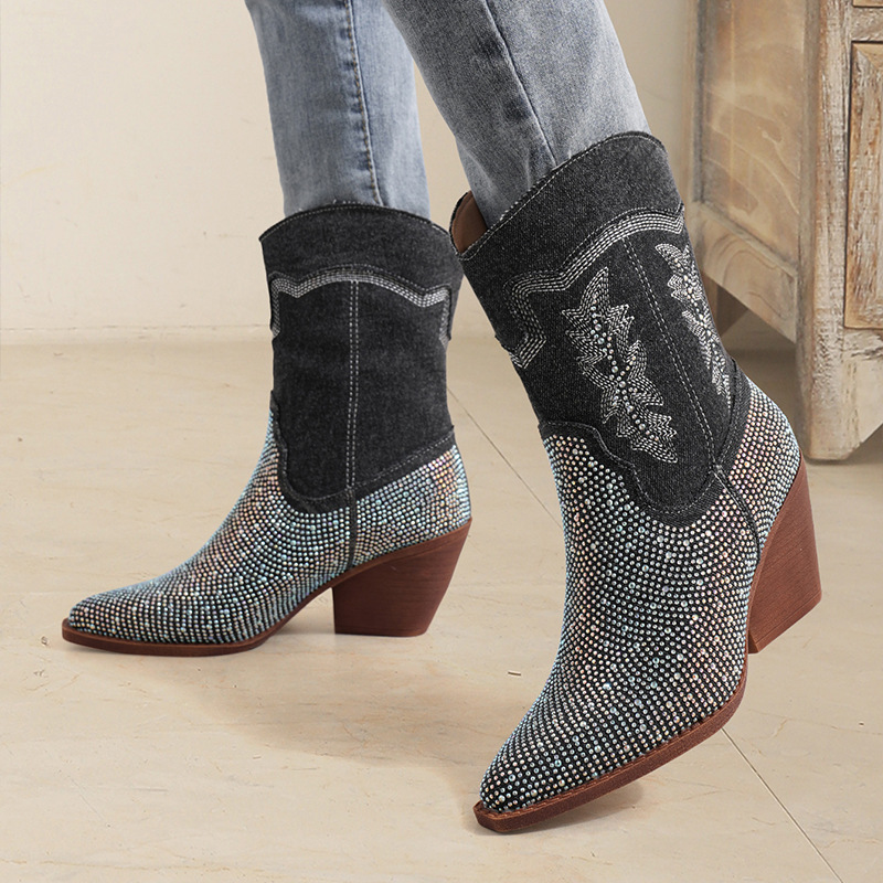 Damen  Cowboy Boots Damen Cowboy Boots